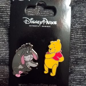 Winnie the Pooh/ Eeyore Disney Collectable Pin